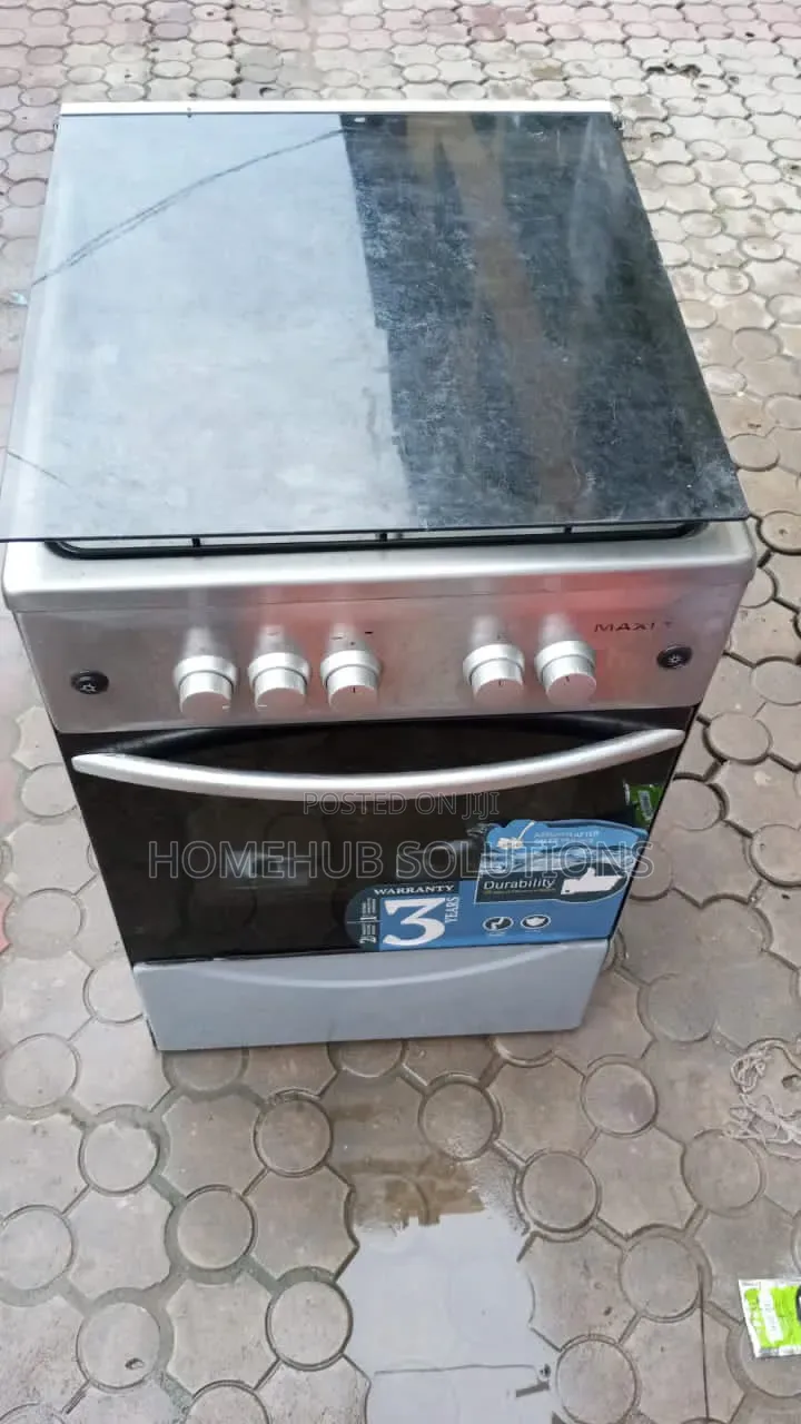Maxi 50by50 Four Burner All Gas Cooker Oven and Grill Working Perfect