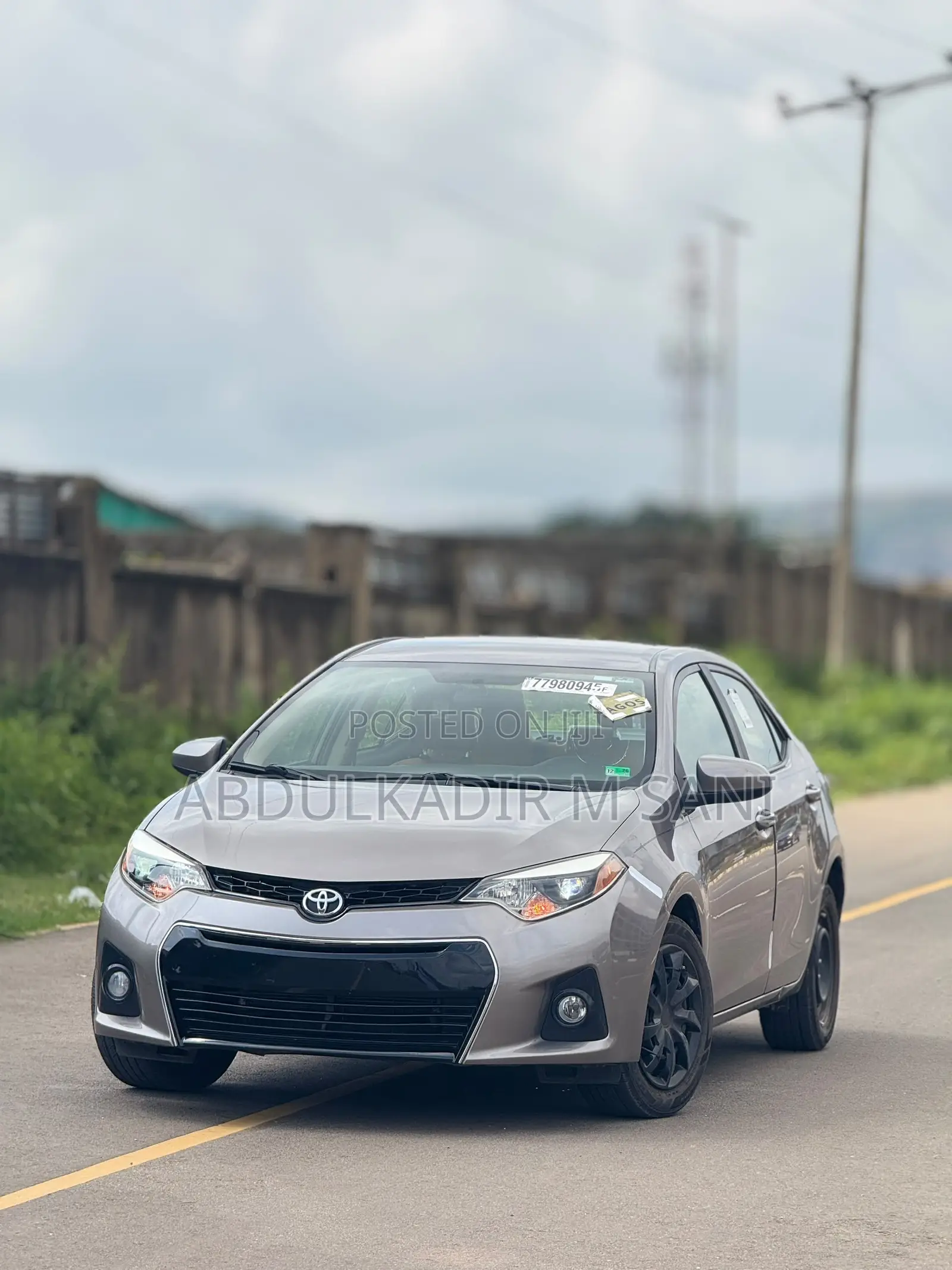 Toyota Corolla 2016 Gray