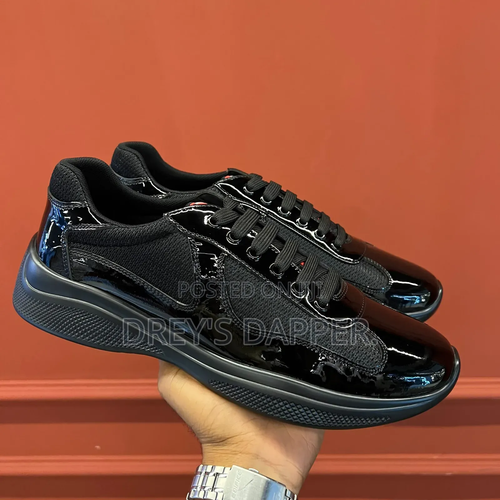 Prada American Cup Sneakers.