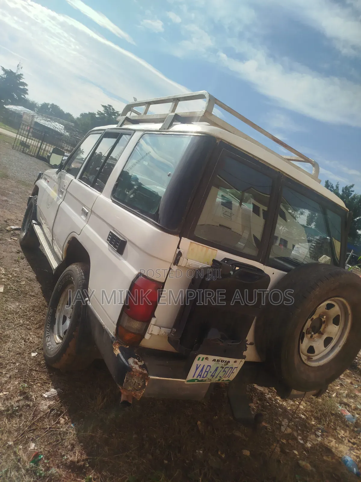 Toyota Land Cruiser 1998 White