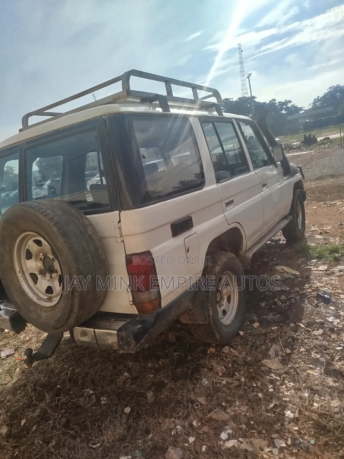 Toyota Land Cruiser 1998 White