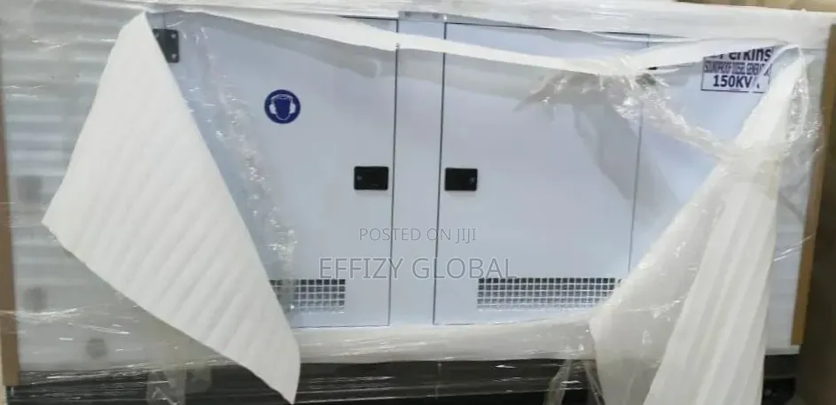 Heavy-Duty Perkins 150kva Soundproof Diesel Generator 100% Copper Coil