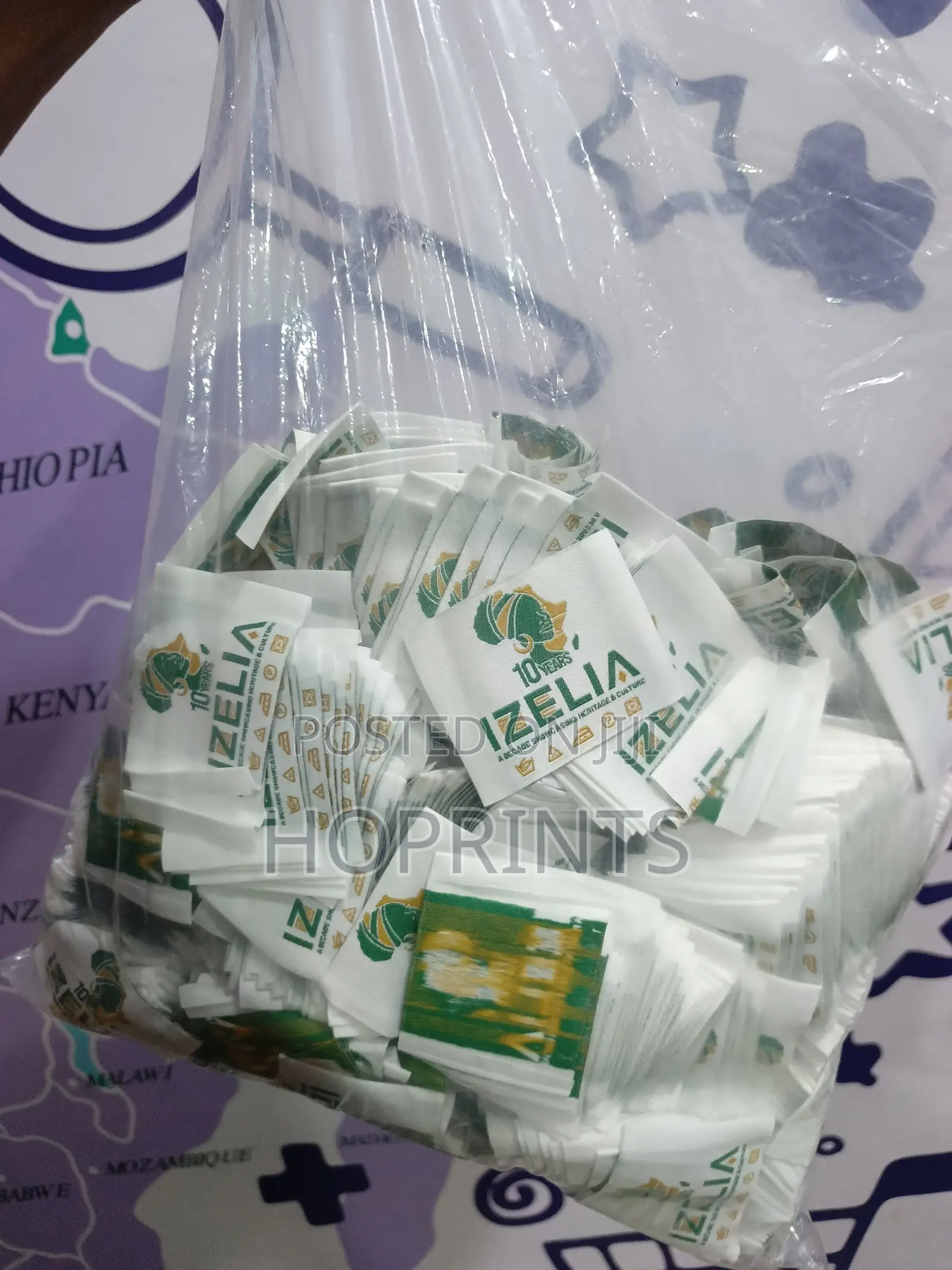 Woven Neck Labels for T-Shirts