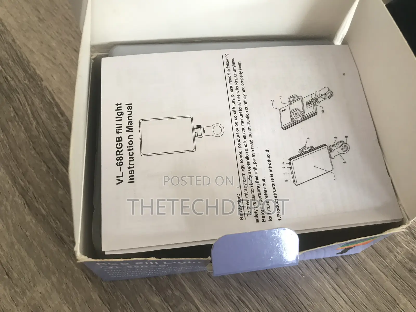 VL-68RGB Selfie Light