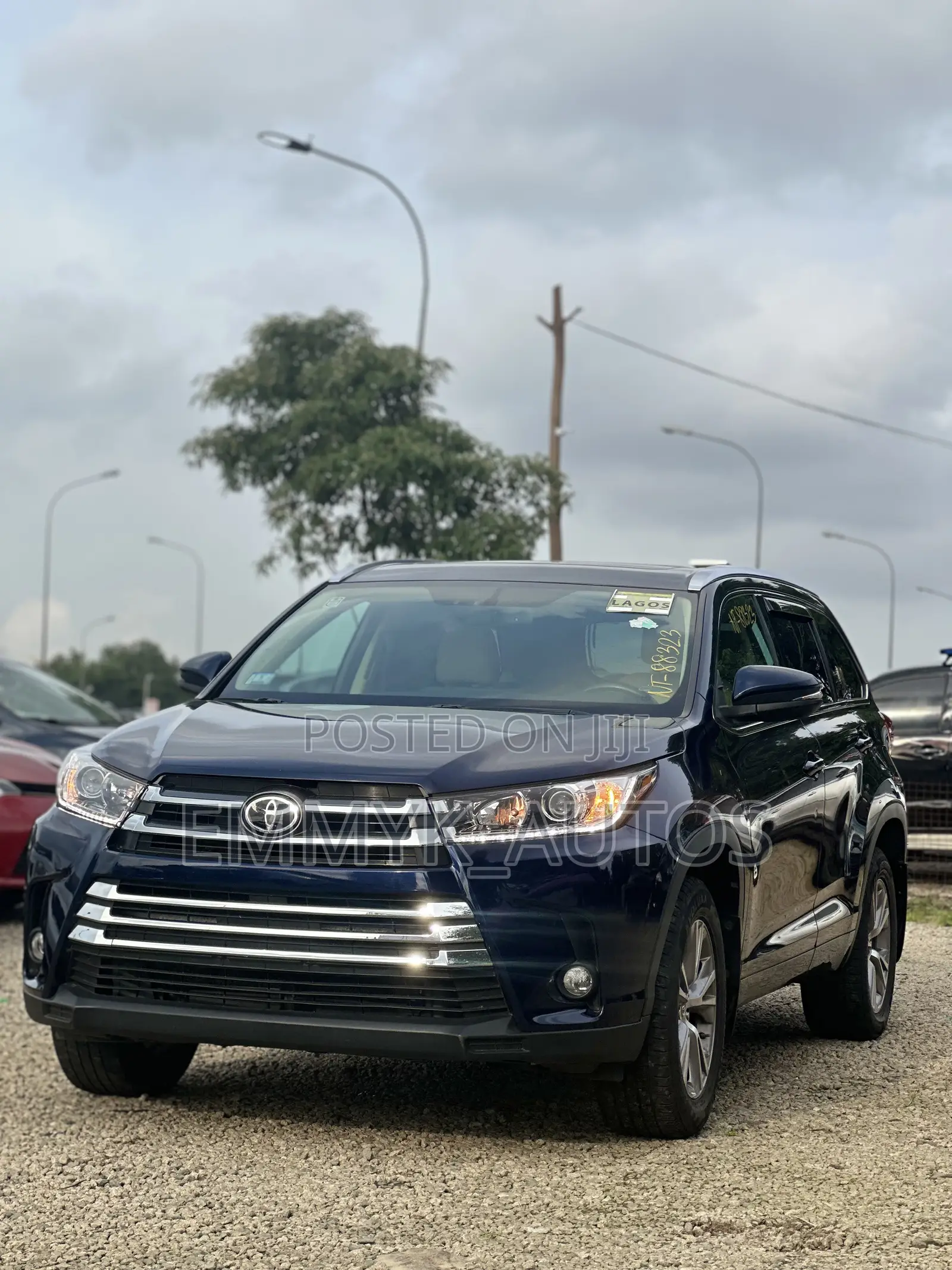 Toyota Highlander XLE 4dr SUV (3.5L 6cyl 6A) 2015 Blue
