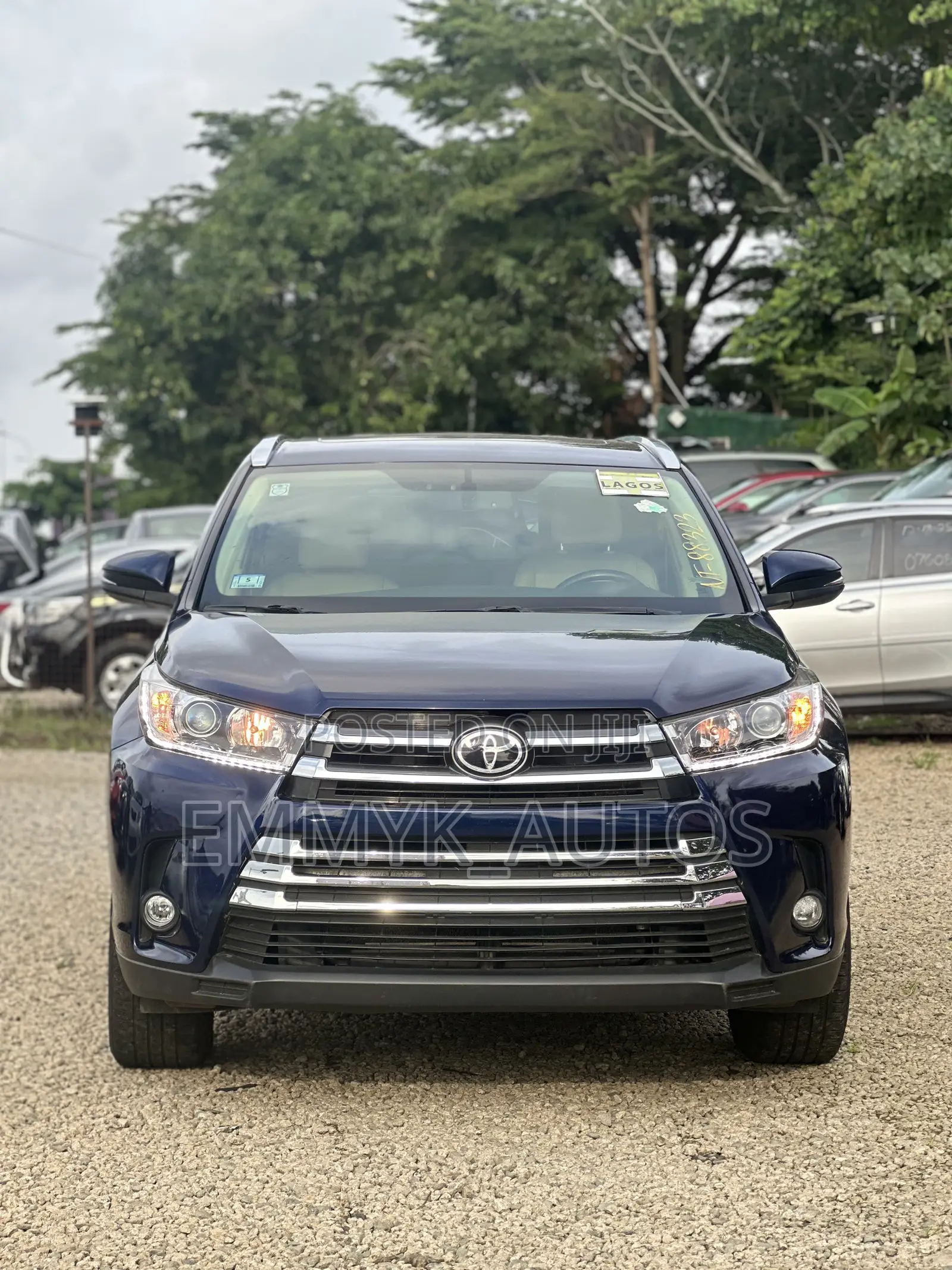 Toyota Highlander XLE 4dr SUV (3.5L 6cyl 6A) 2015 Blue
