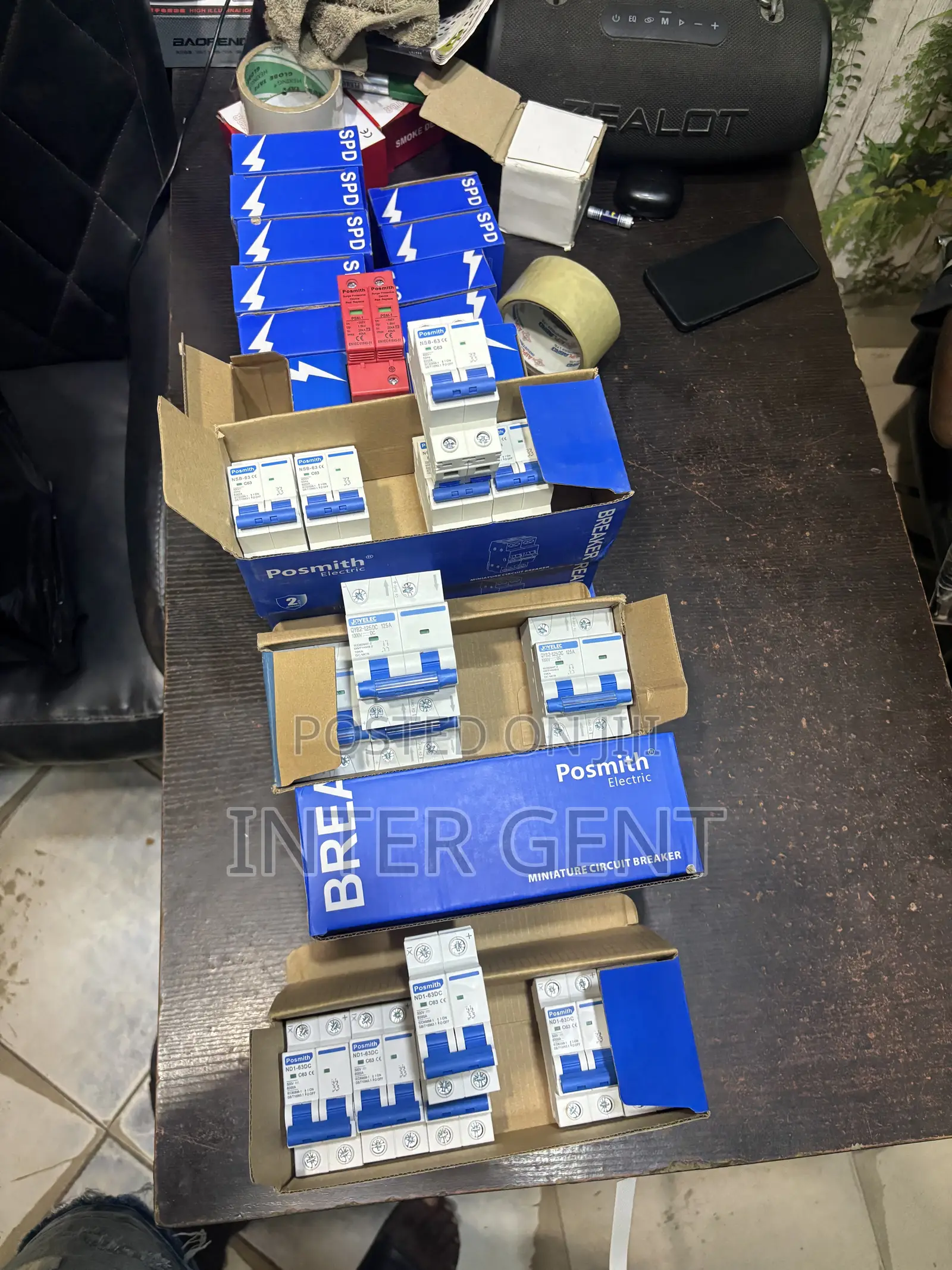 2 Pole Breaker 63amps , 125amps Dc and AC Breaker