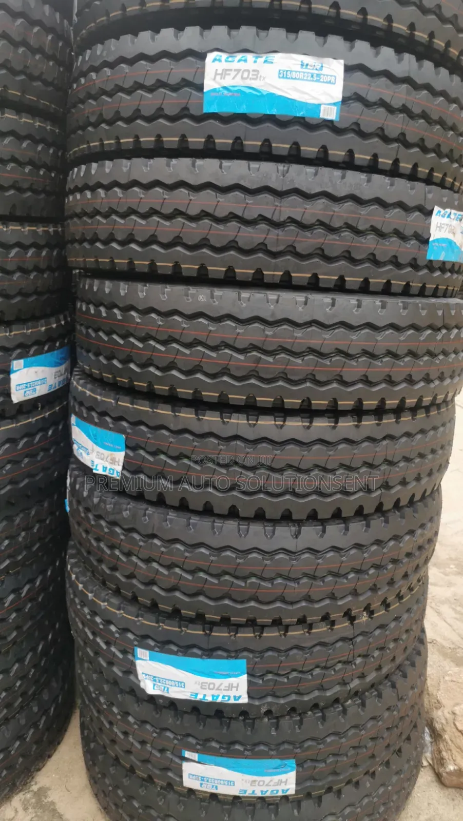 Brand New 315/80r22.5 Agate