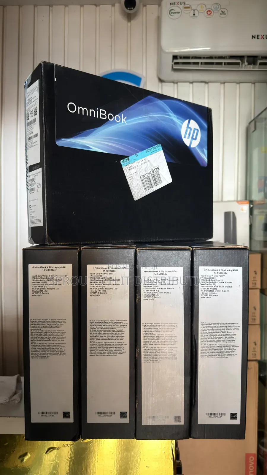 New Laptop HP OmniBook X Flip 14" 16GB Intel SSD 1T