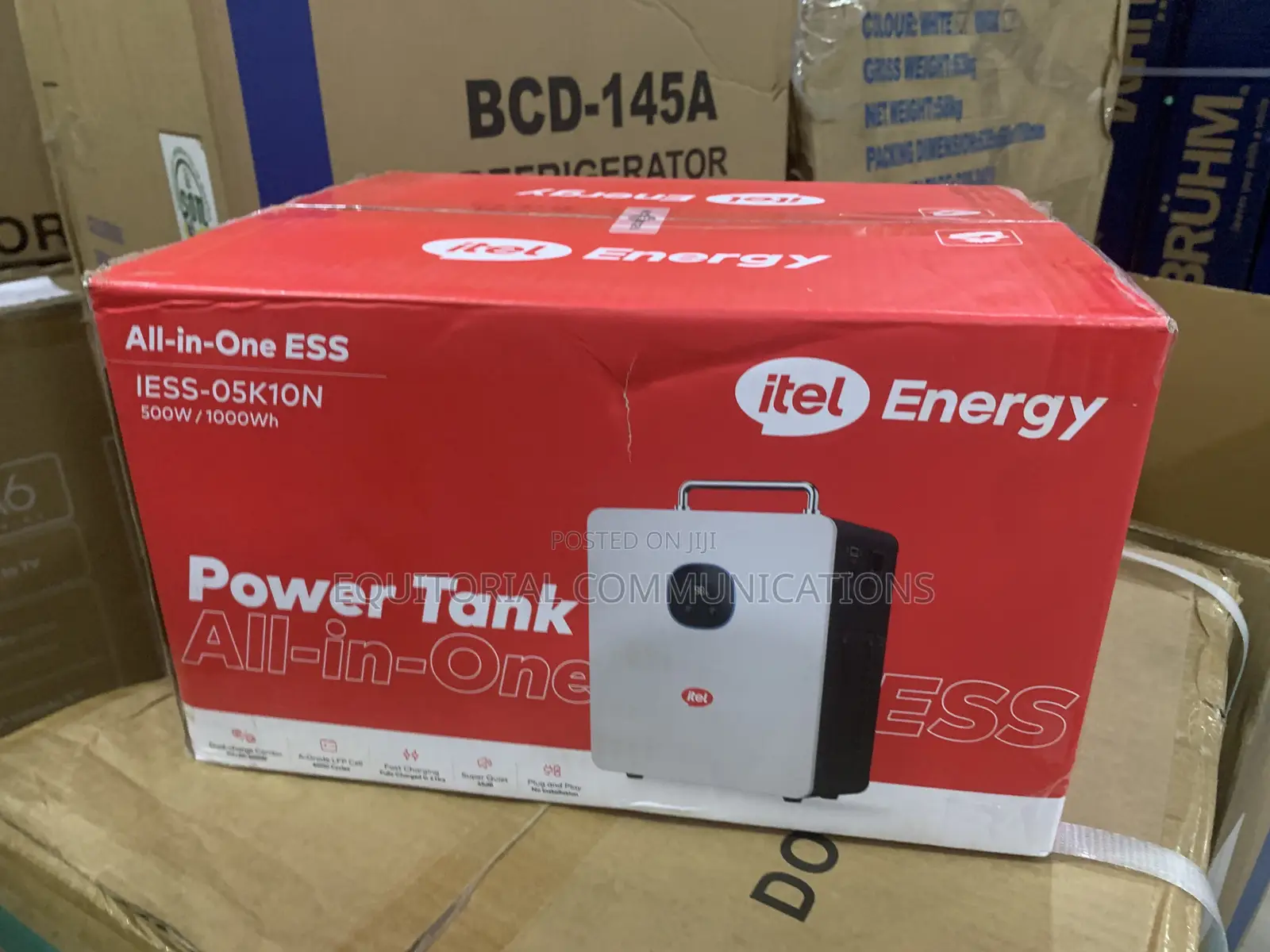 Itel 500W Solar Generator IESS-05K10N With 1kWh Lithium Battery