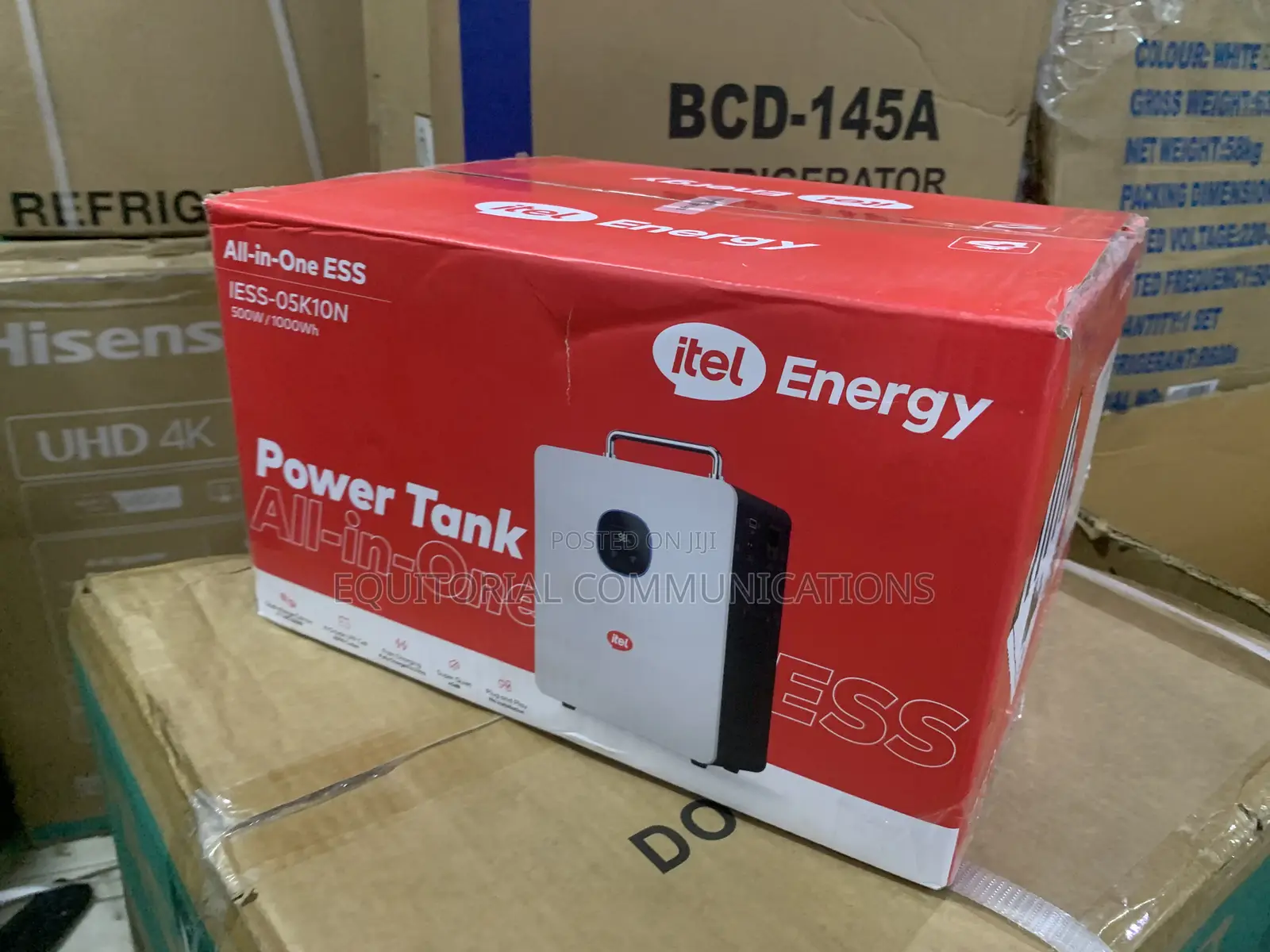 Itel PowerTank 500W 1000Wh Portable Energy Storage System