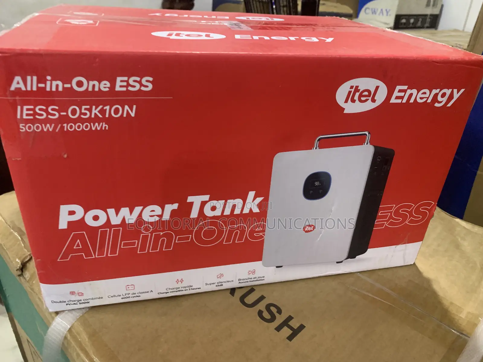 Itel IESS-05K10N Silent Portable Power Station With 500W Output