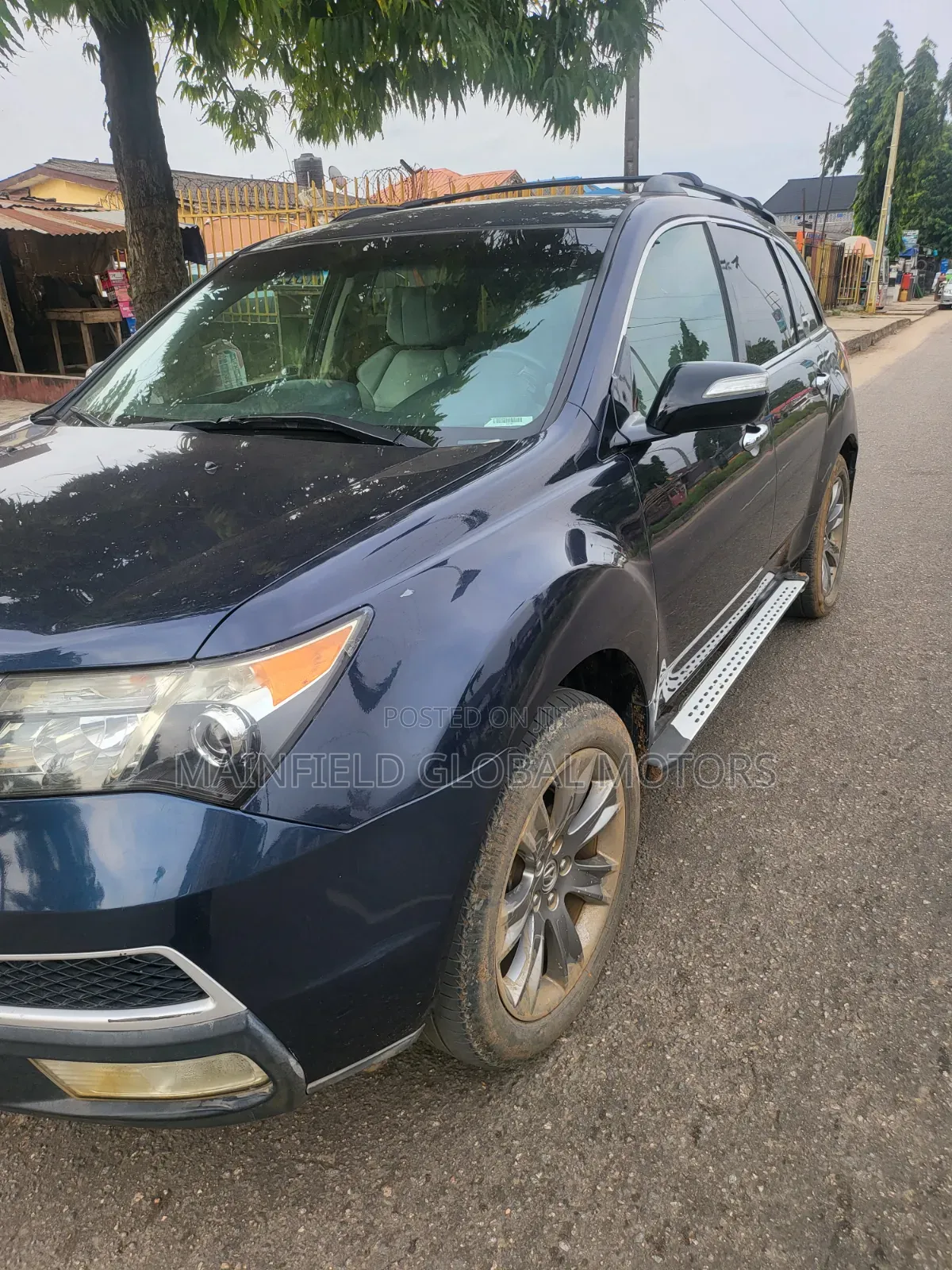Acura MDX Advance Package SUV AWD (3.7L 6cyl 6A) 2011 Blue