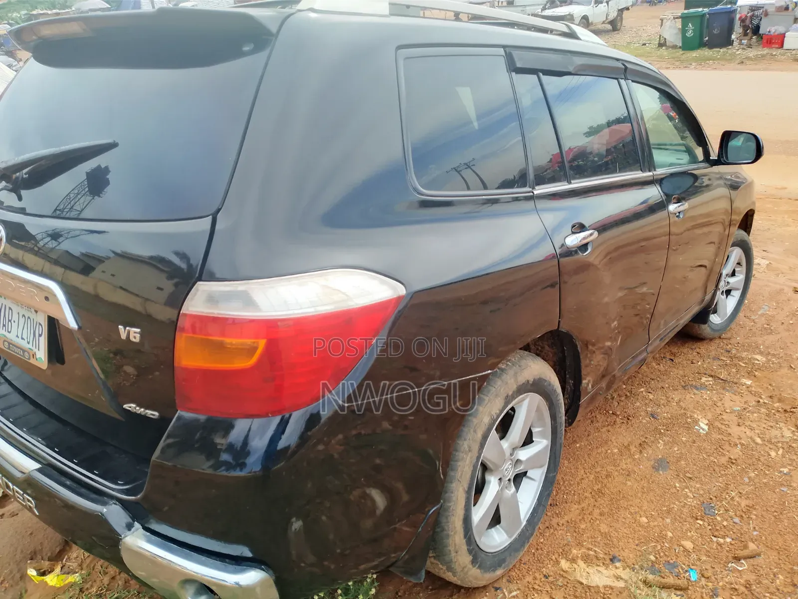 Toyota Highlander 2008 Black
