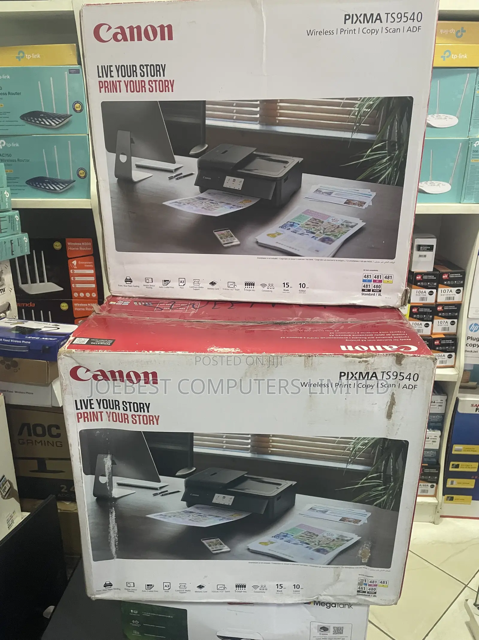Cannon A3 Pixma Ts9540 Print Scan Copy