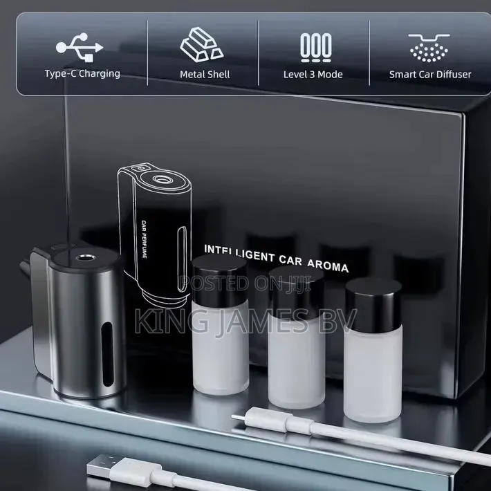 Rechargeable Smart Aroma Diffuser – Luxury Scent Experience