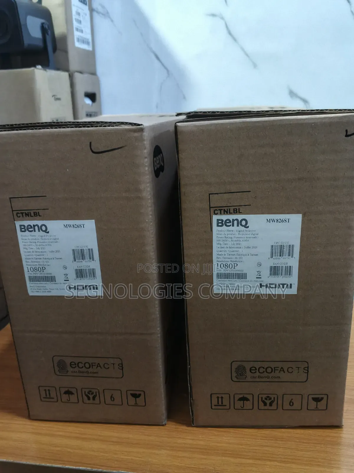 BenQ MW826ST 3400 Lumens Short Throw DLP Projector