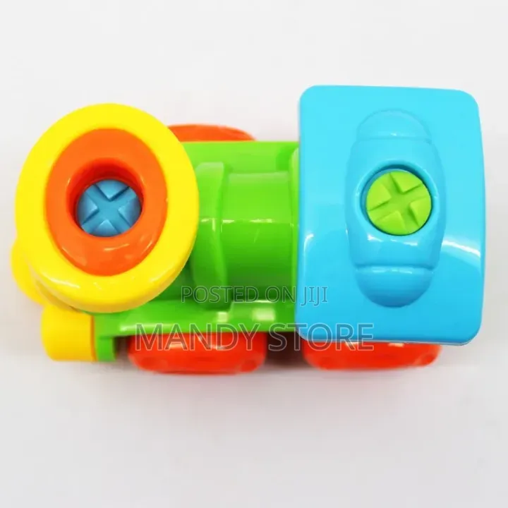 Competitive Factory Plastic Toy Train Parts Plastic Puzzle Truck