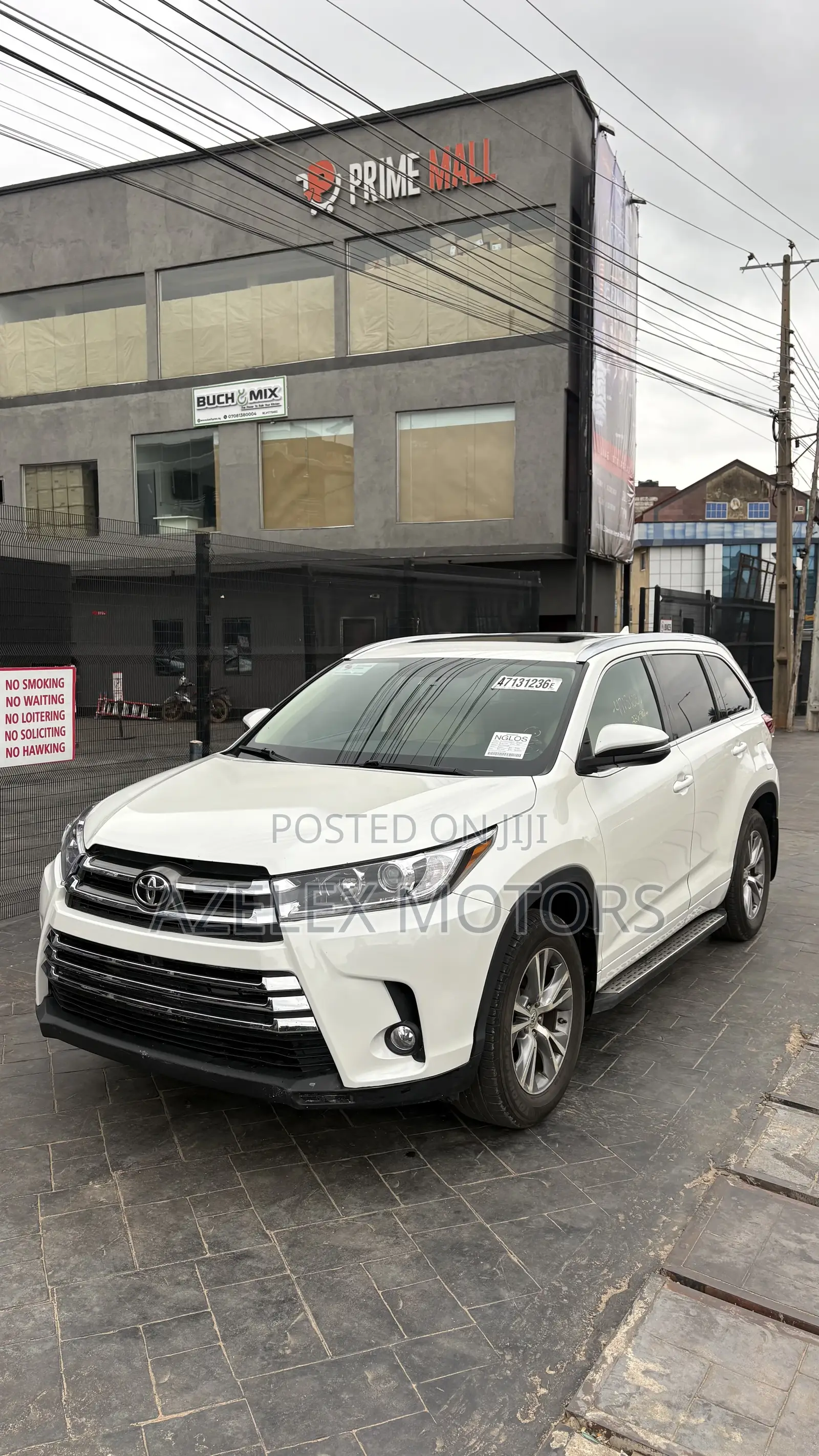 Toyota Highlander XLE 4dr SUV (3.5L 6cyl 6A) 2015 White