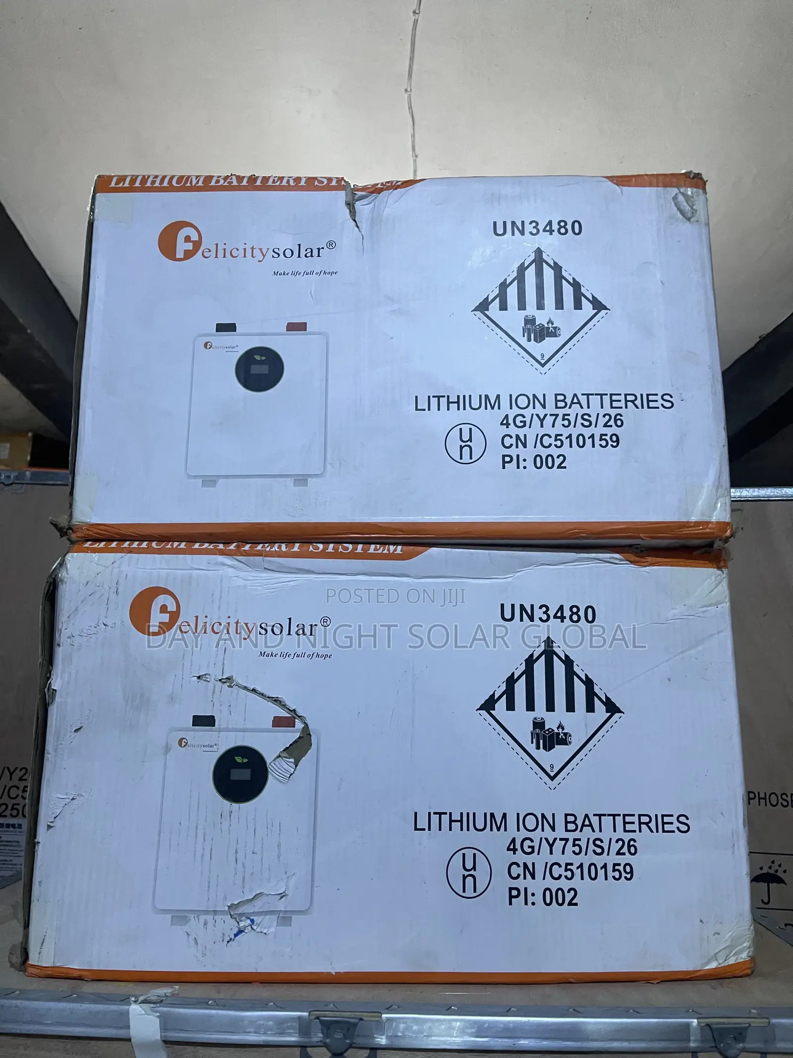 7.5kwh Felicity Ion Lithium Battery 24v
