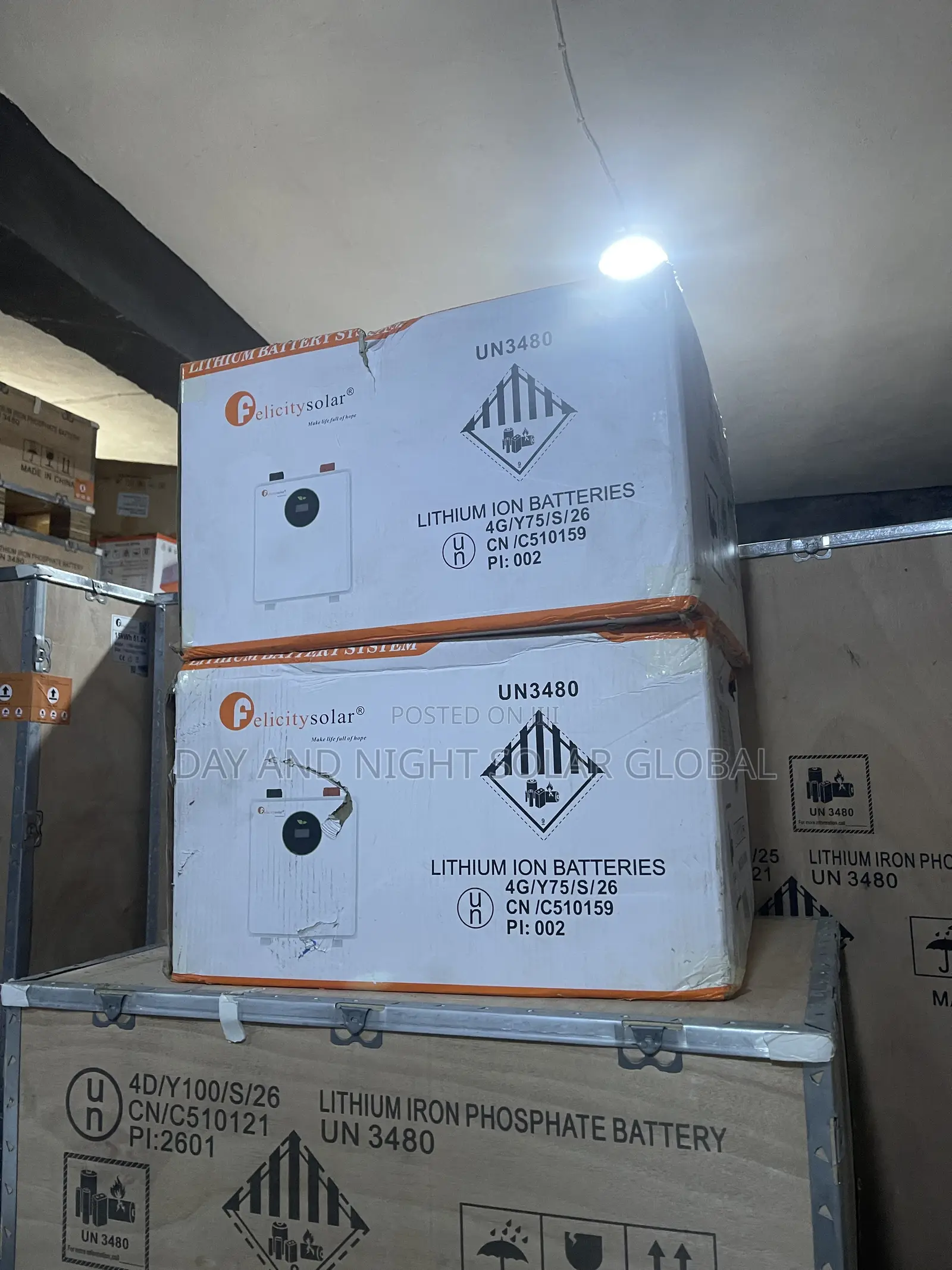 7.5kwh Felicity Ion Lithium Battery 24v