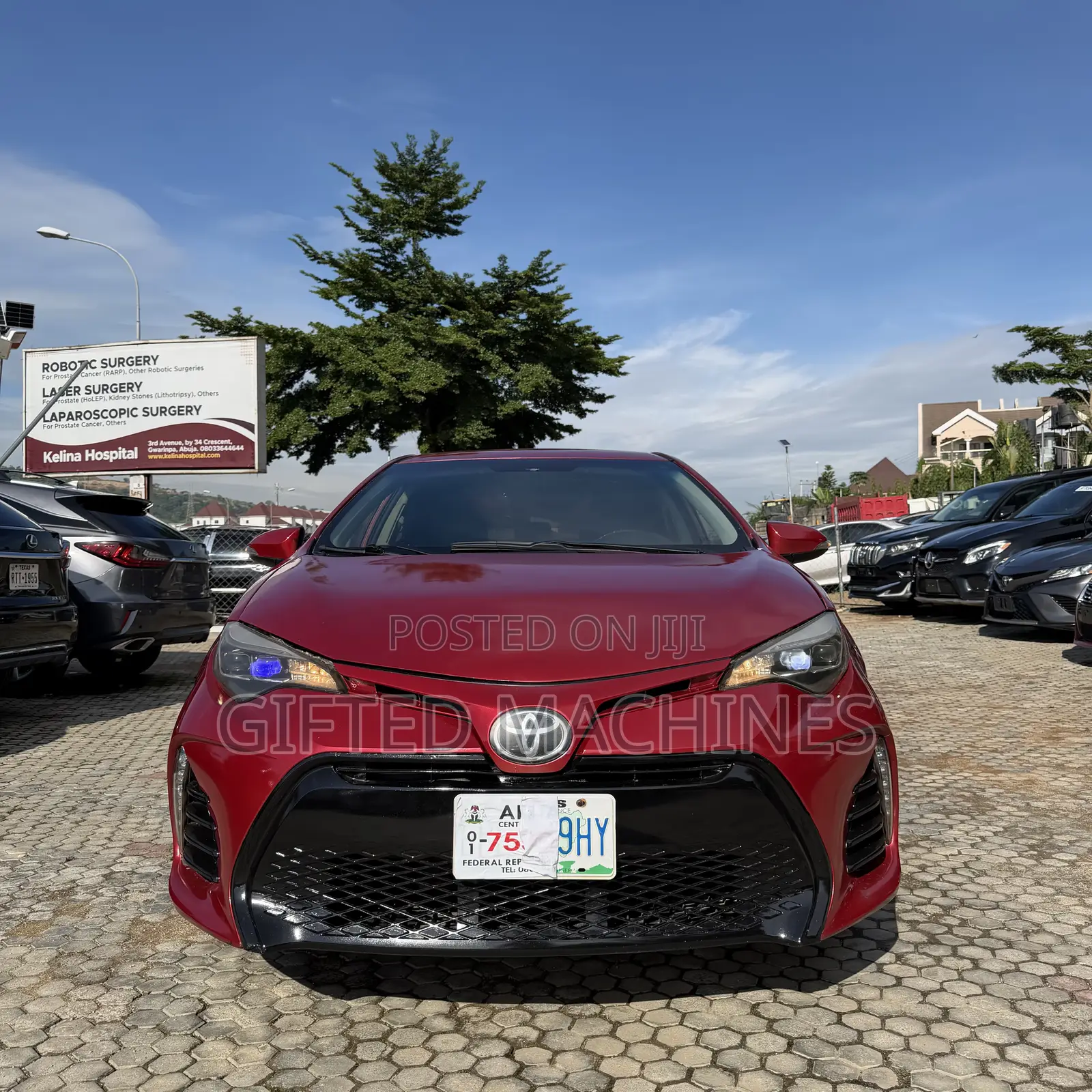 Toyota Corolla LE Premium 4dr Sedan (1.8L 4cyl CVT) 2014 Red