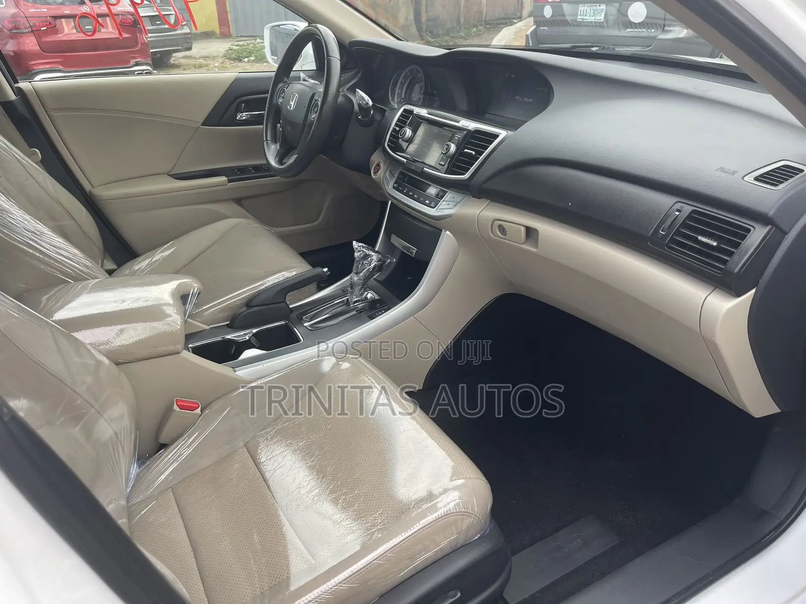 Honda Accord EX-L 4dr Sedan w/Navigation (2.4L 4cyl CVT) 2014 White