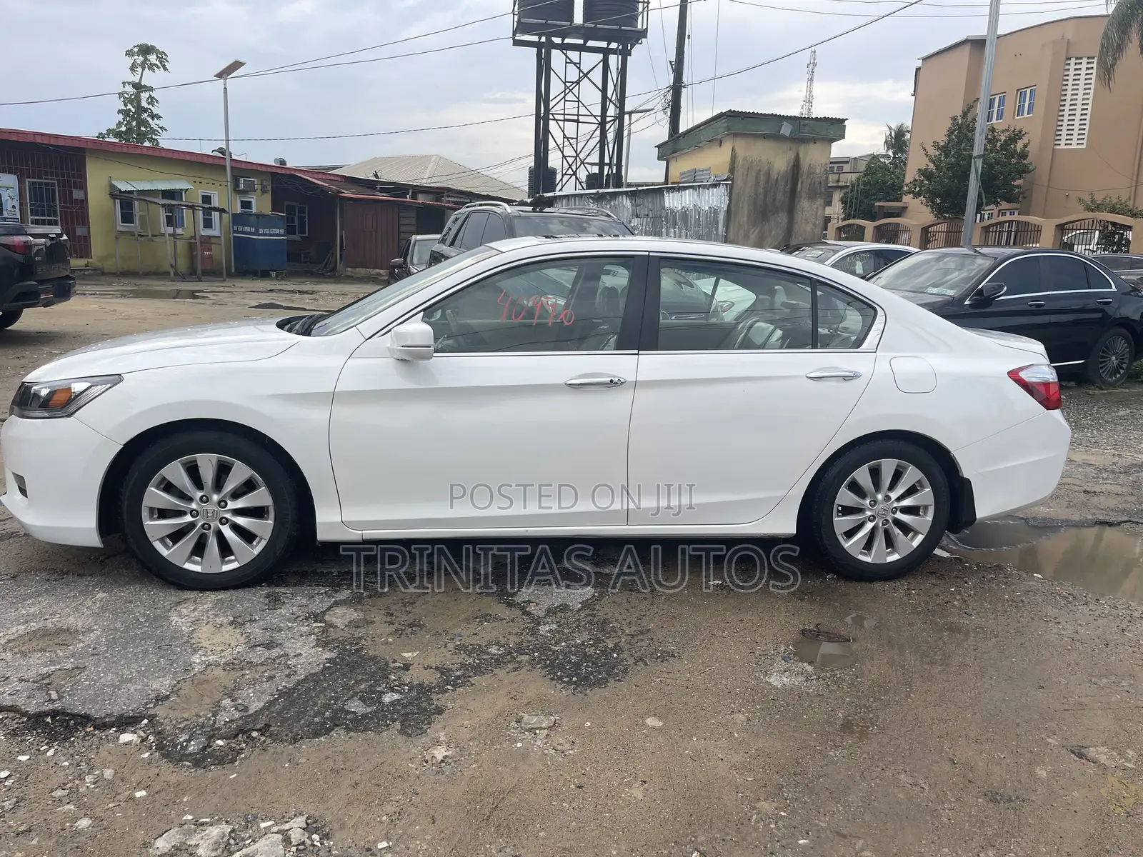 Honda Accord EX-L 4dr Sedan w/Navigation (2.4L 4cyl CVT) 2014 White