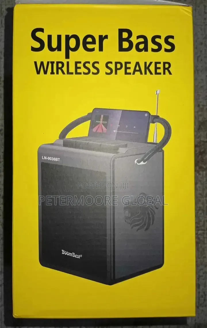 Boombest Ln 9036bt 7200mah Deep Heavy Powerful Solid Bass Speaker