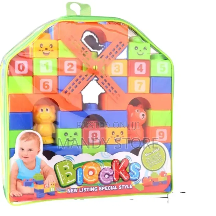 Building Blocks Safe 3d Diy Construction Toys Educational Toy for Kids