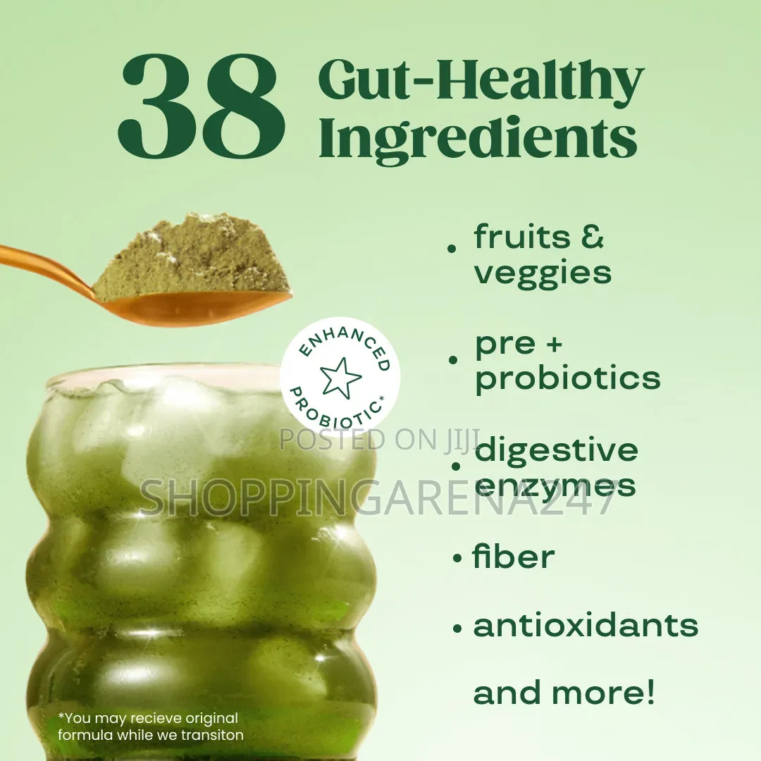 Bloom Greens Superfoods-Digestion,Bloating,Energy,Immune Boost(Orange)
