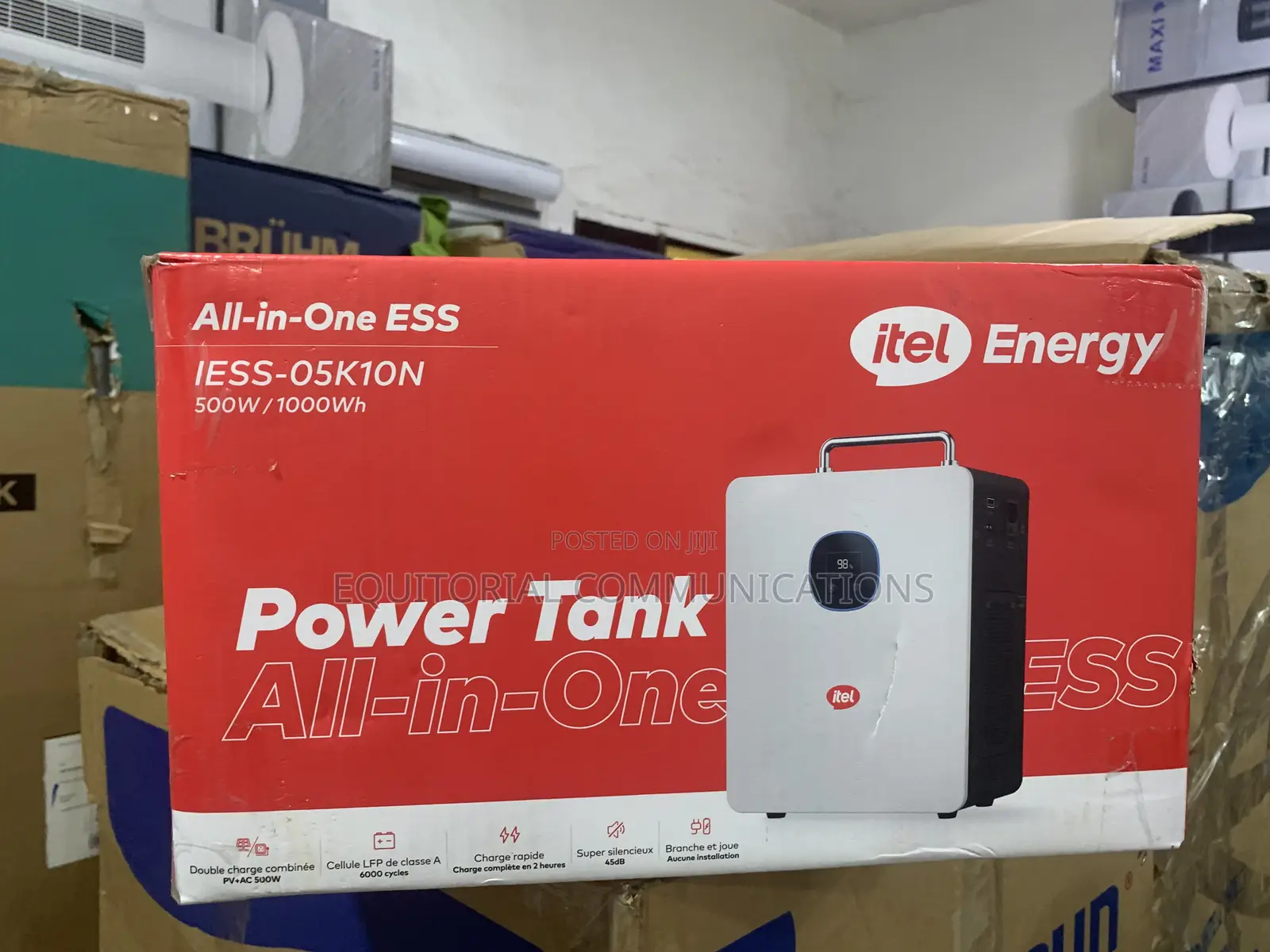 Itel 500W Rechargeable Power Station for Essential Devices