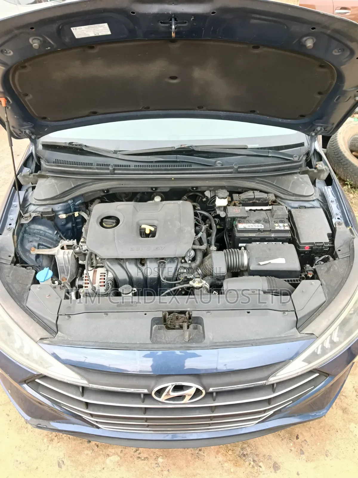Hyundai Elantra Limited 2019 Blue