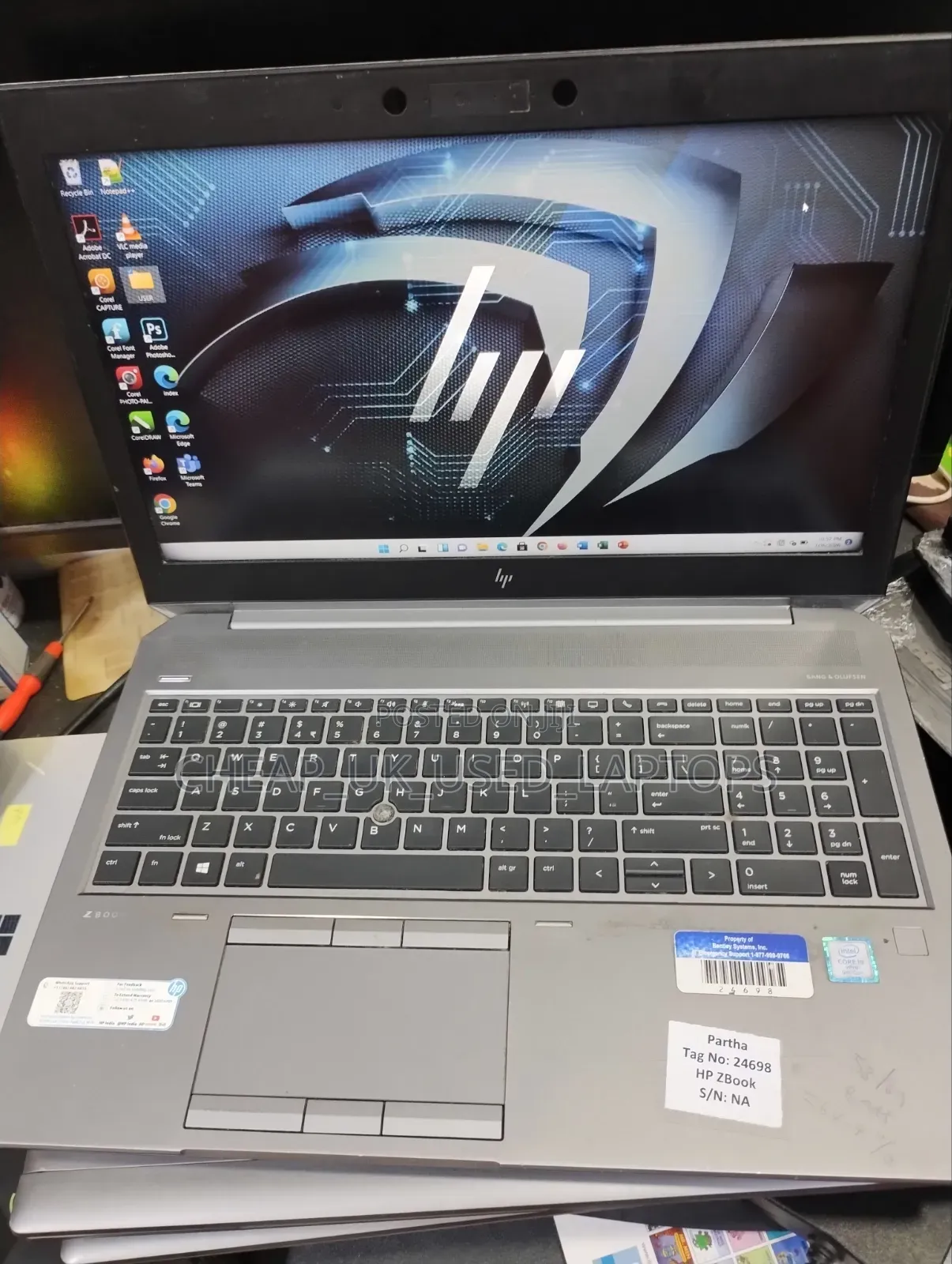 Laptop HP ZBook 15 G6 16GB Intel Core i9 HDD+SSD 1T