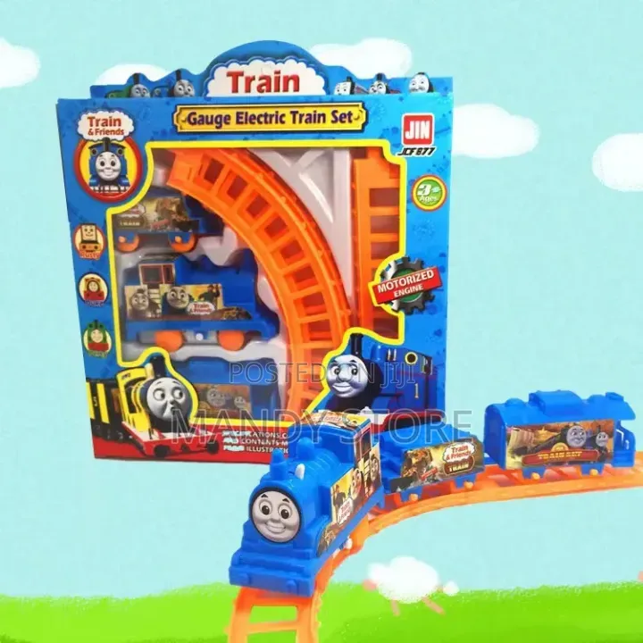 Electric Rail Track Toy Train Set-Educational for Back to School