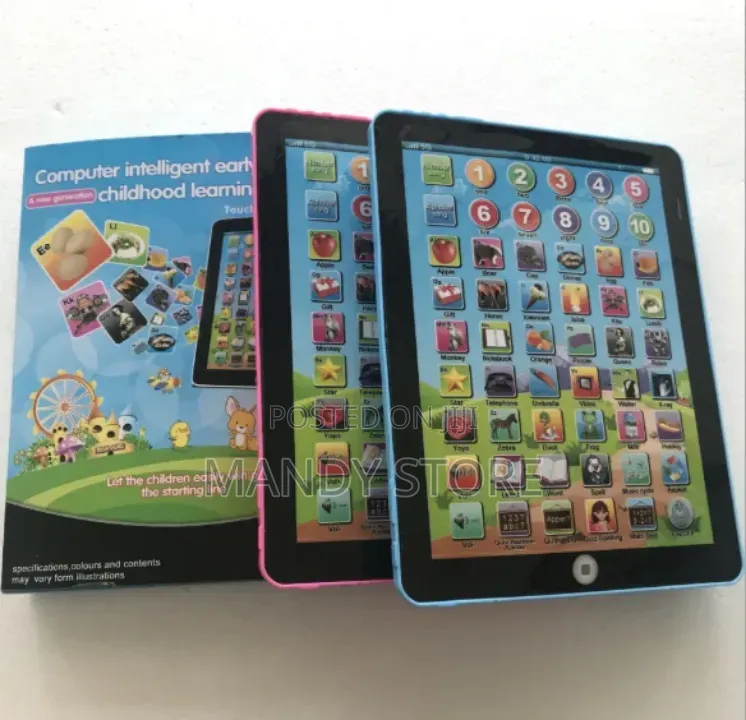 Children's Early Educational Learning Machine Tablet Plastic Musical