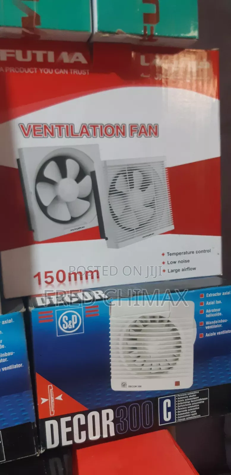 6" Inches Heat Extractor Fan 150mm