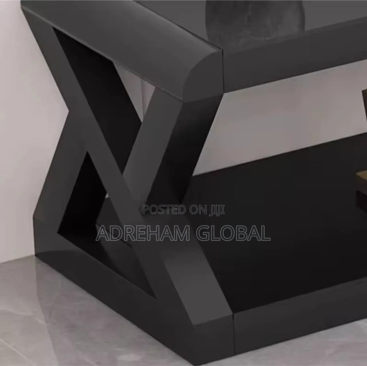Living Room Furniture Modern Tempered Glass Apartment TV Cabinet