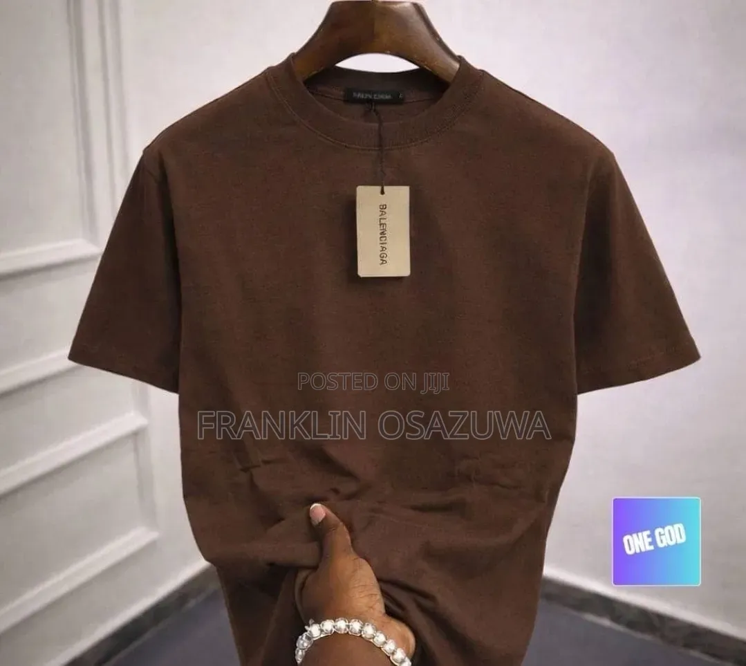 Balenciaga Premium Oversized Unisex Cotton T-Shirt