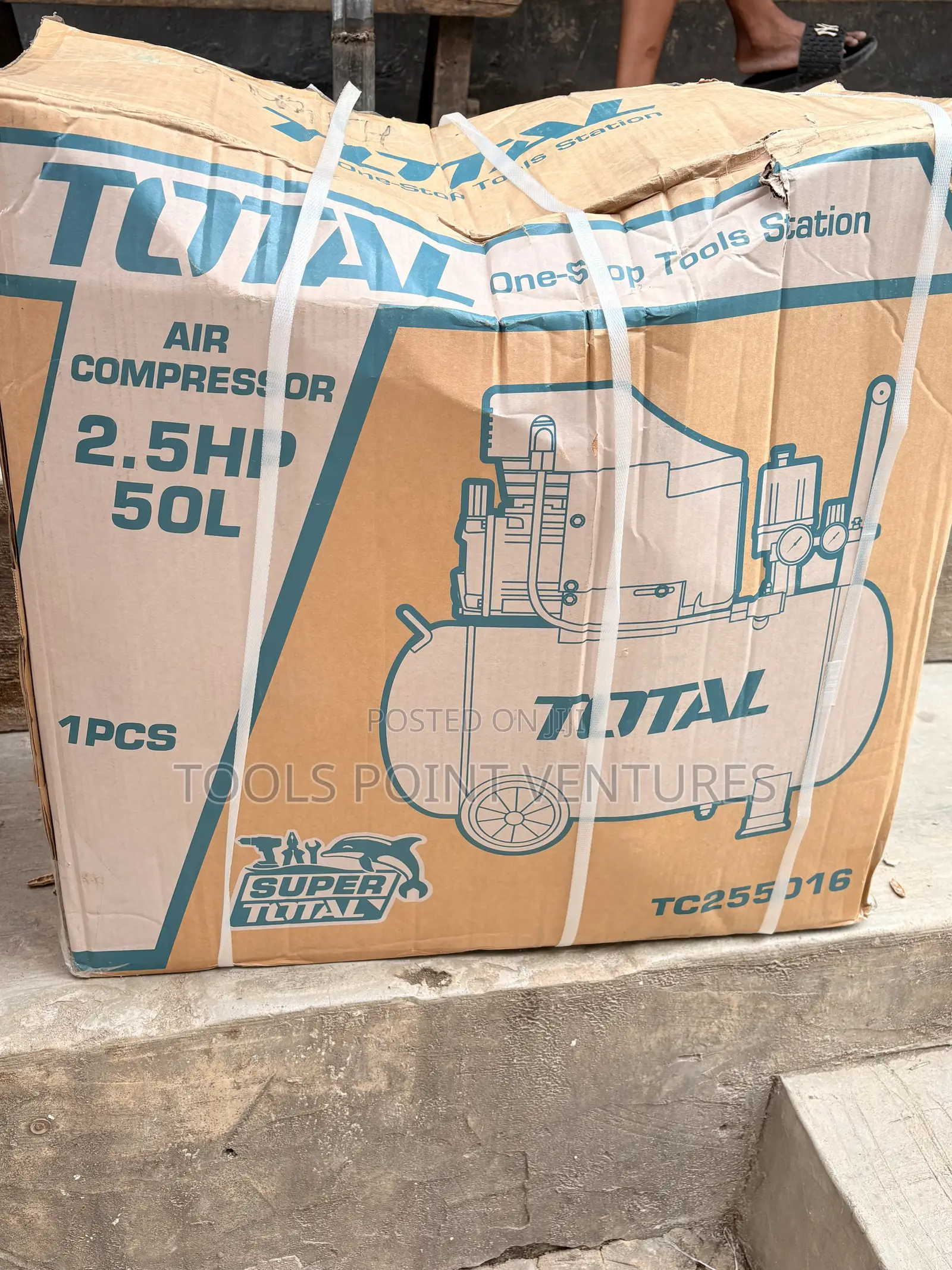 Total Air Compressor Tc255016 (2.5hp, 50l)