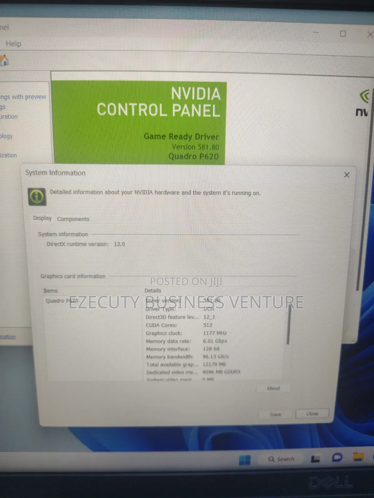 Laptop Dell Precision 3541 16GB Intel Core i7 SSD 512GB