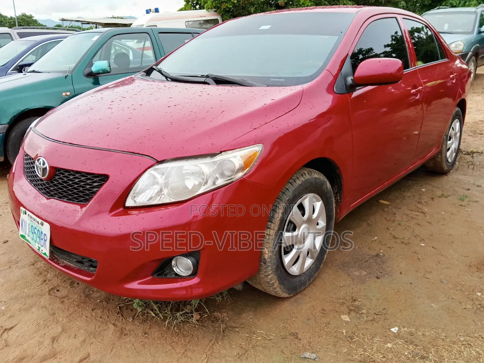 Toyota Corolla 2008 Red