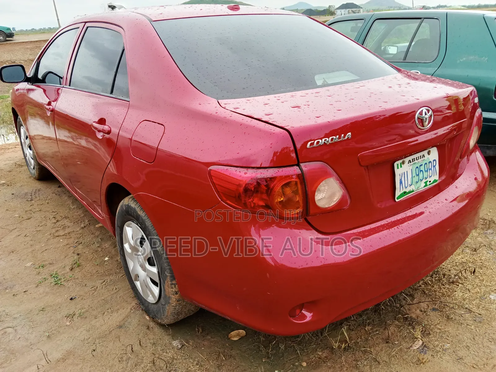 Toyota Corolla 2008 Red