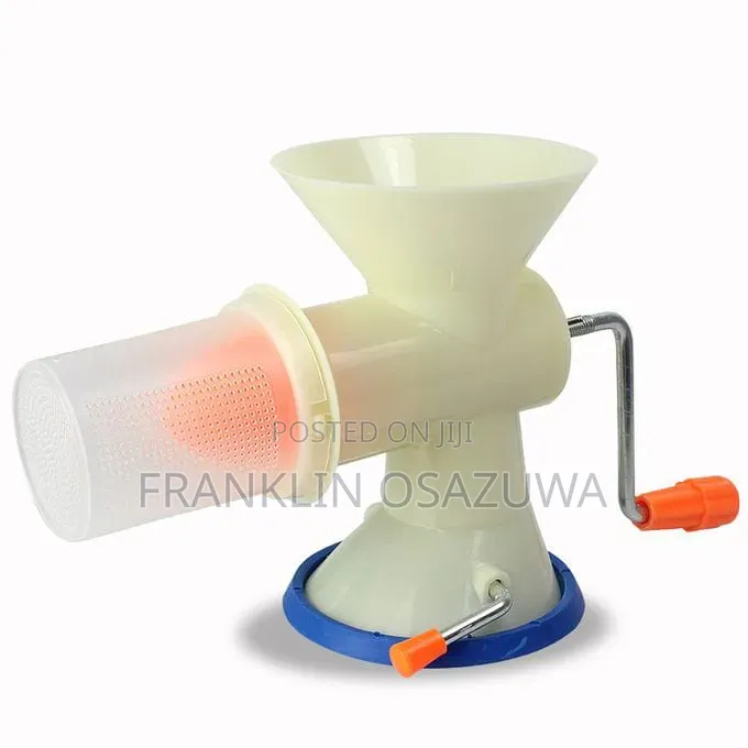 Manual Hand Crank Tomato/Fruit Juicer Food Strainer