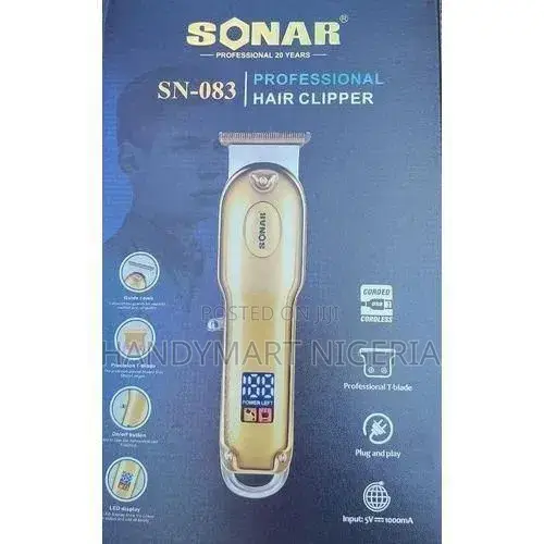 SONAR SN-083 Professional Hair Clipper 20% OFF