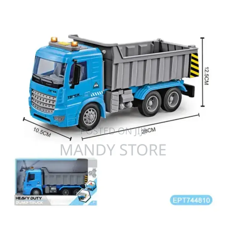 Remote Control Construction Truck Mini Vehicles Friction Cars