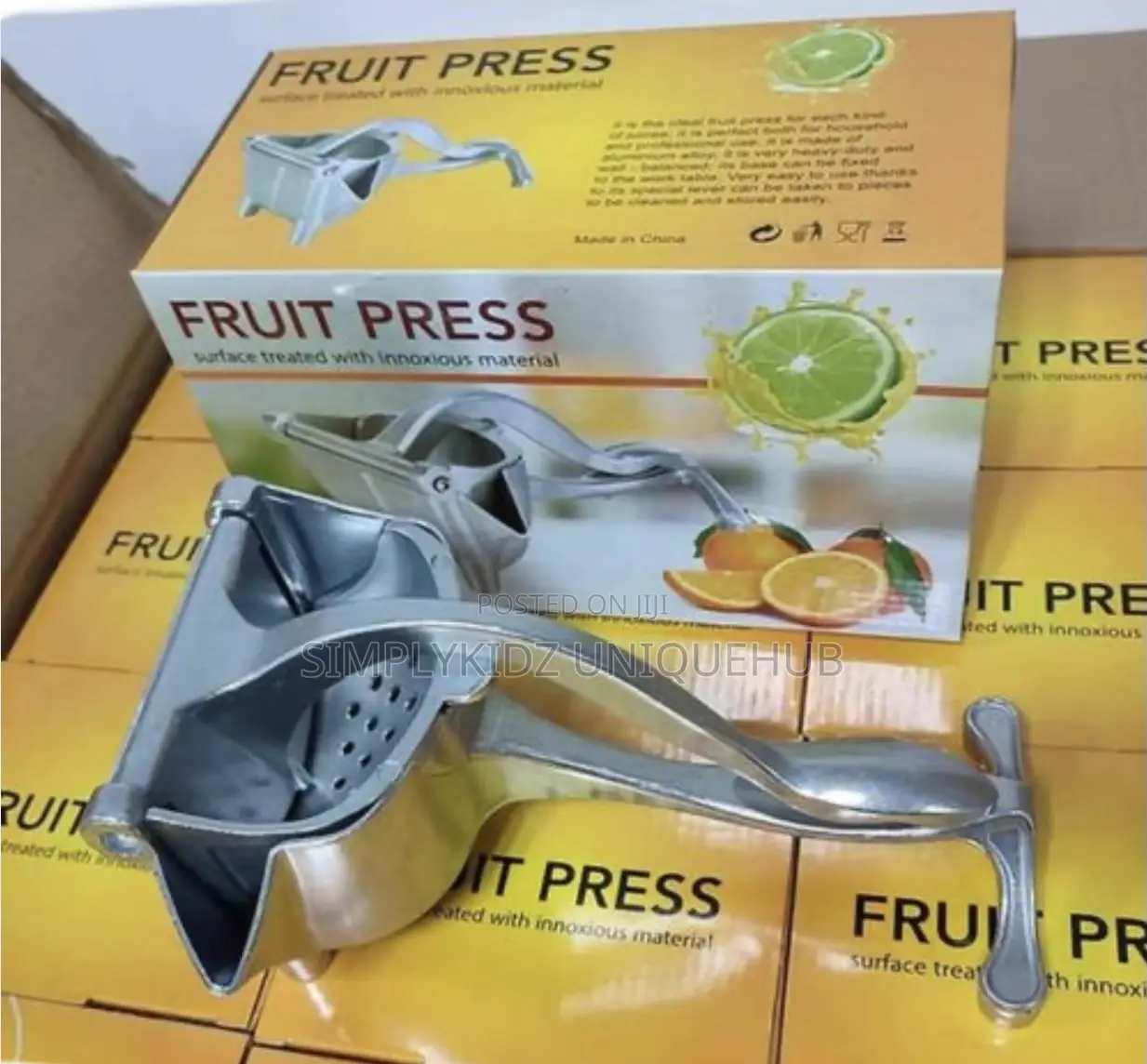 Steel Manual Fruit Juice Press