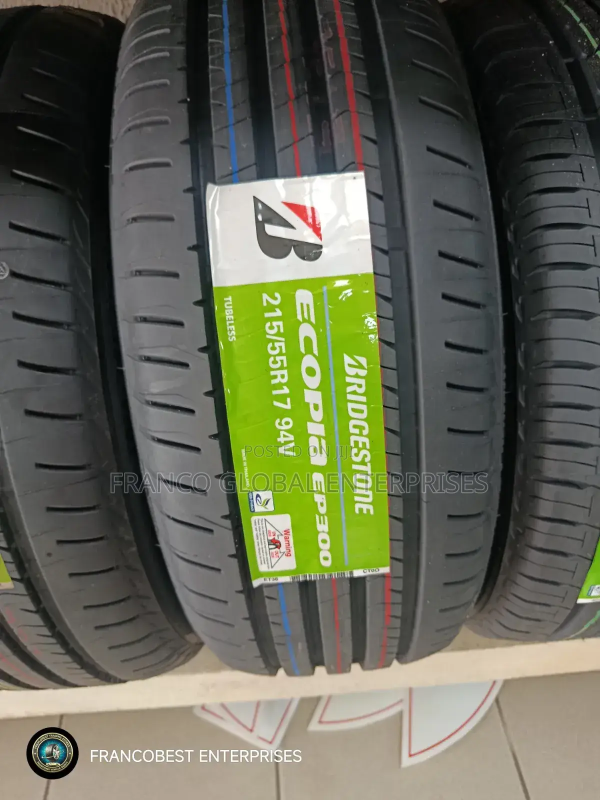 215/55r17 Bridgestone Tyre