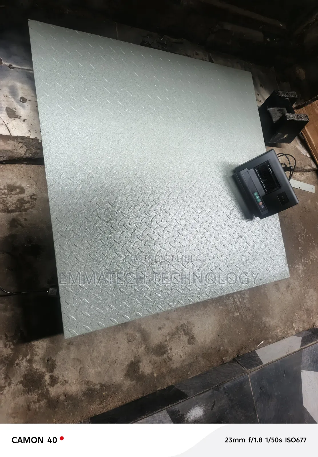Zemic 5000kg Digital Floor Scale