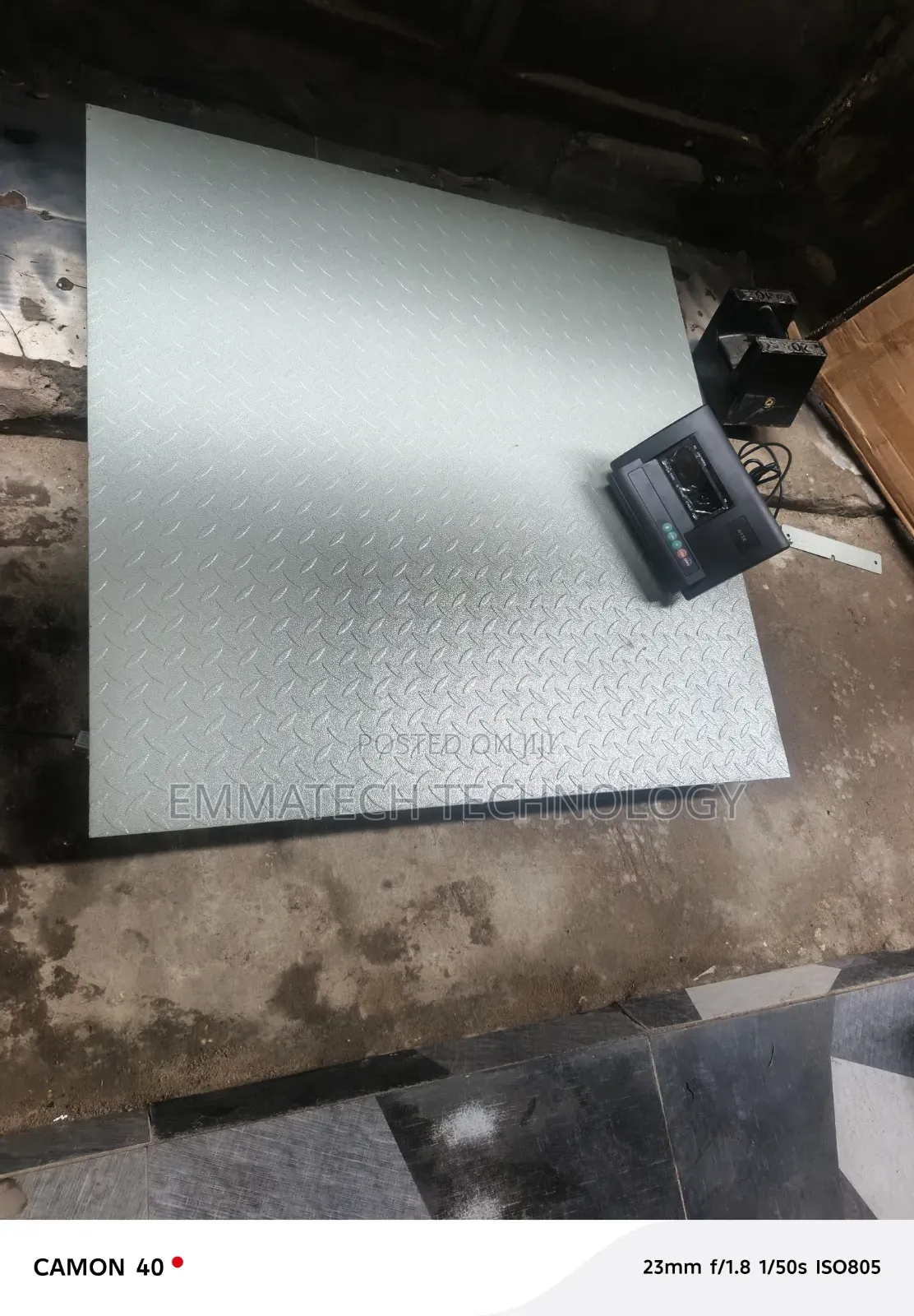 Zemic 5000kg Digital Floor Scale